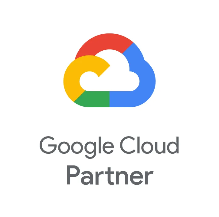 Badge do Google Cloud Partner.